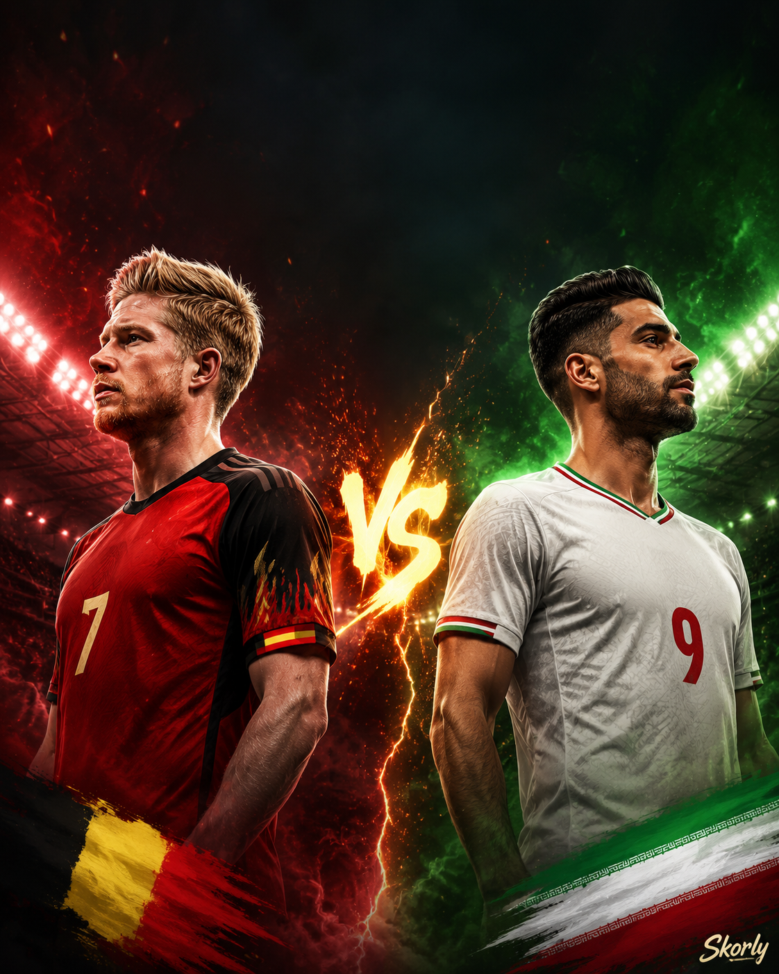 Belgium vs Iran