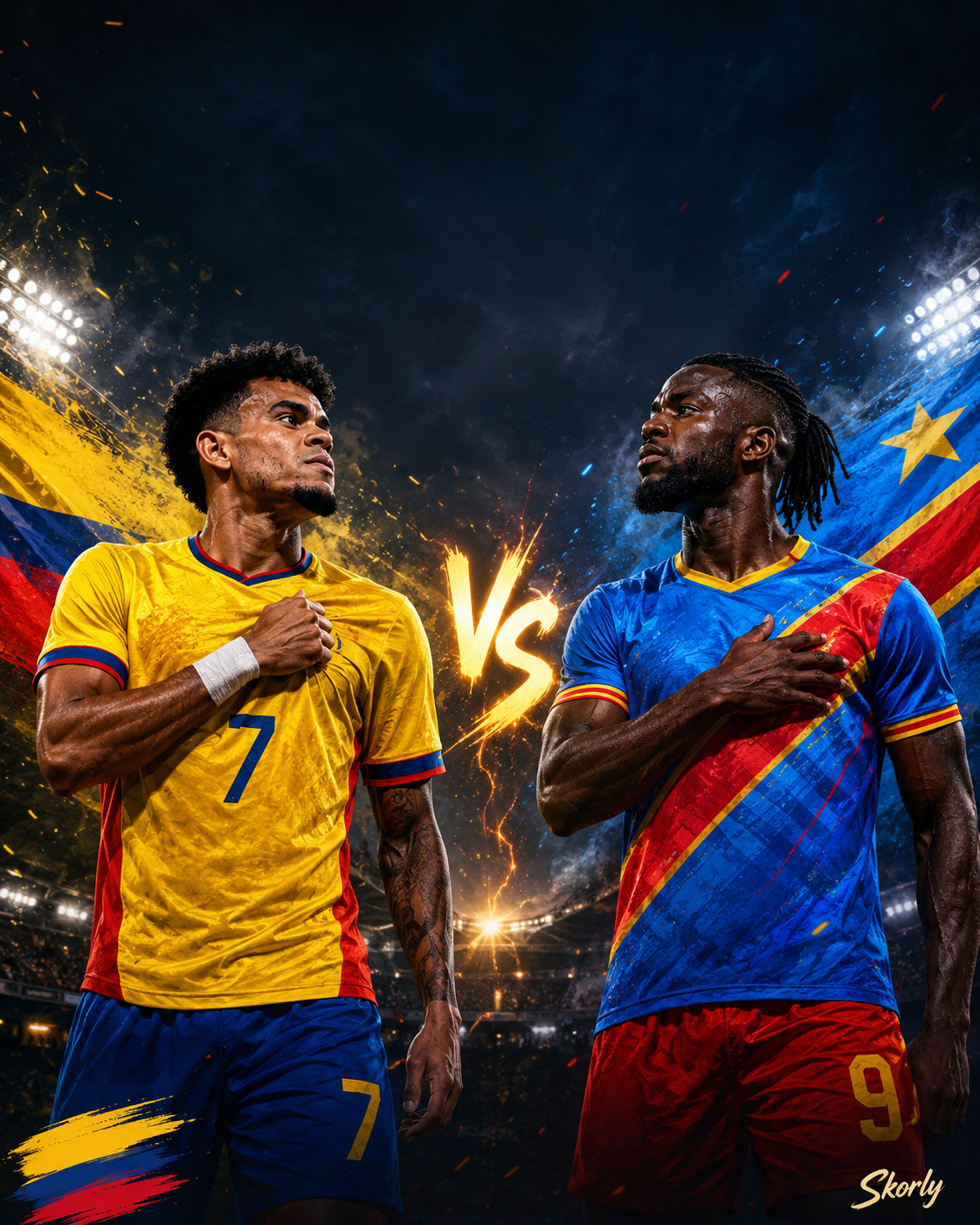 Colombia vs Congo DR