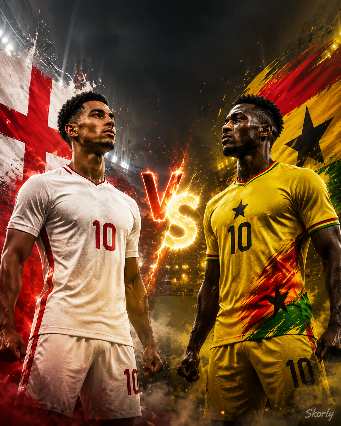 England vs Ghana