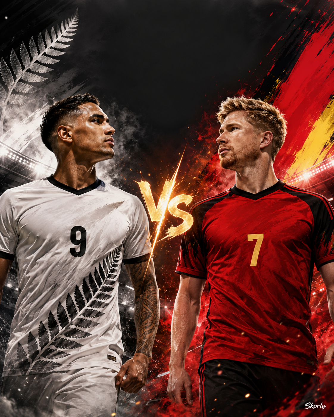 New Zealand vs Belgium