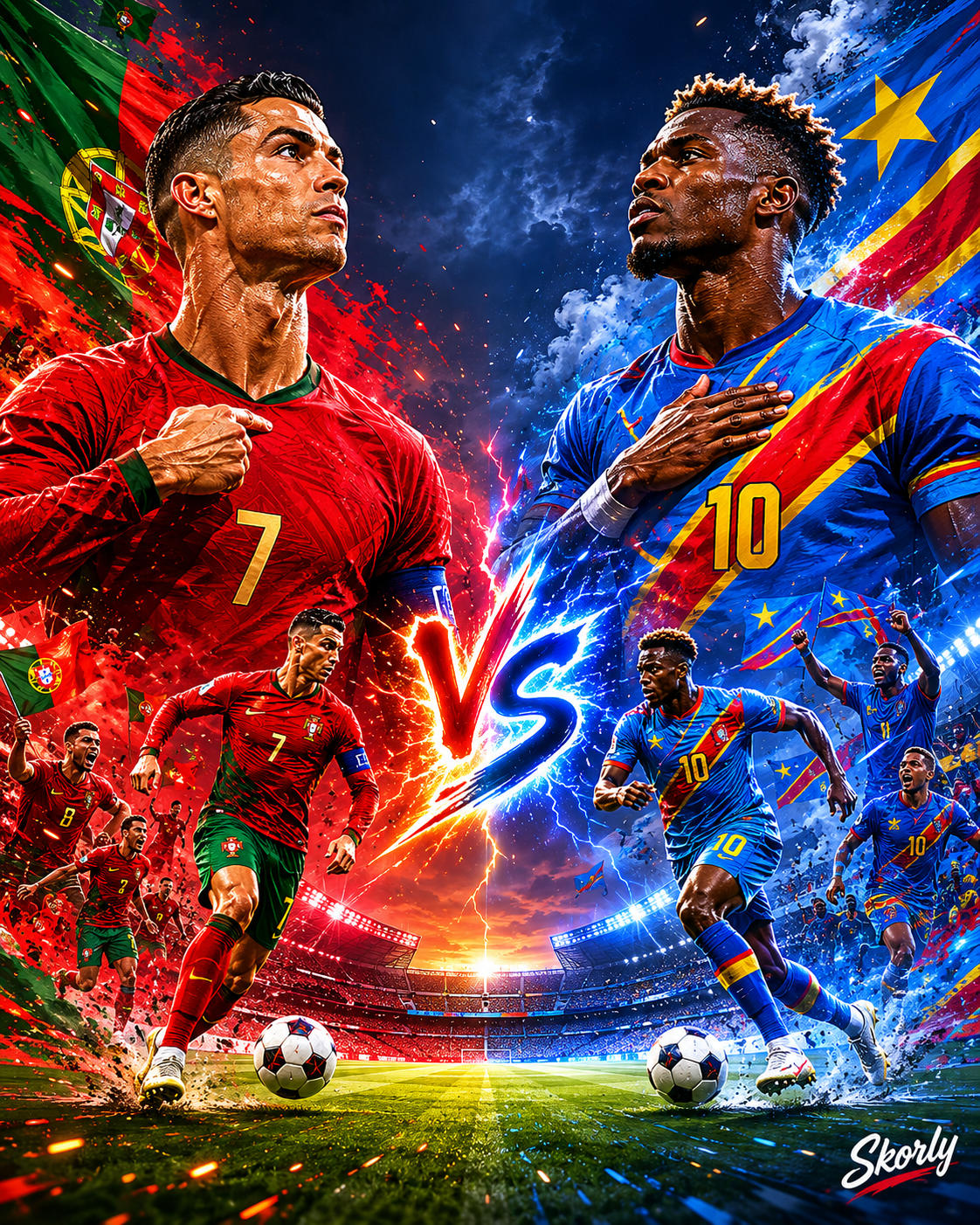 Portugal vs Congo DR