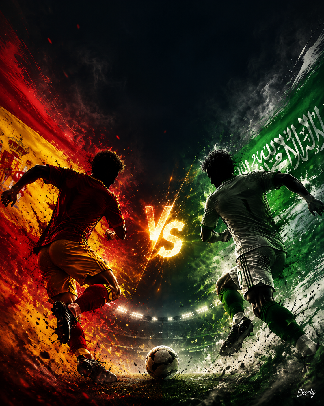 Spain vs Saudi Arabia