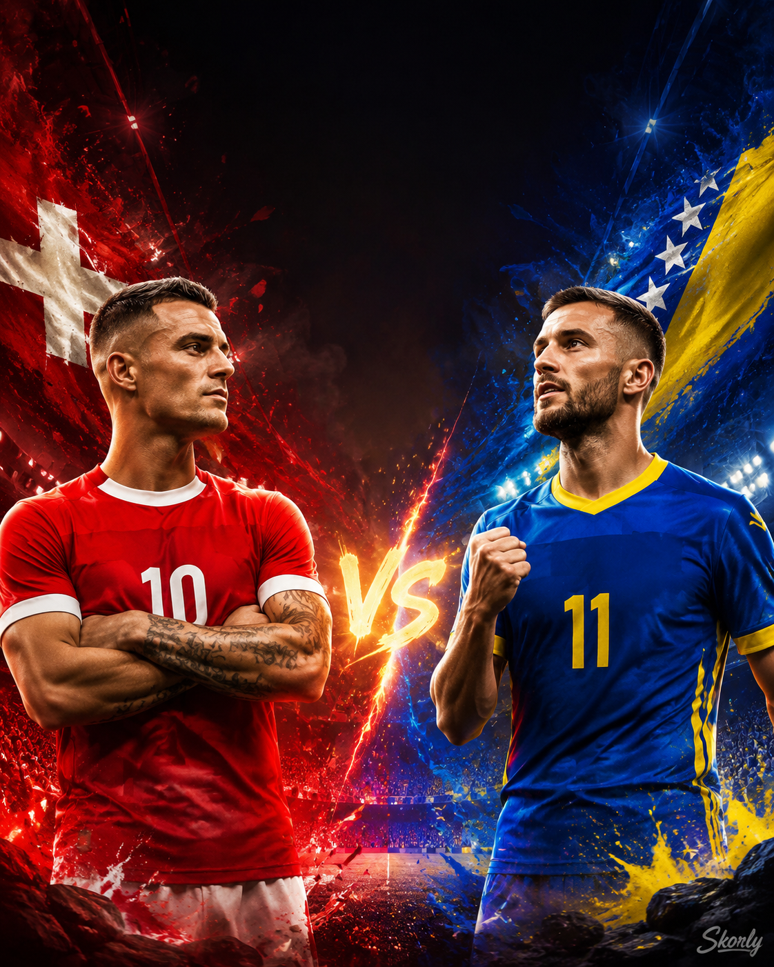 Switzerland vs Bosnia & Herzegovina